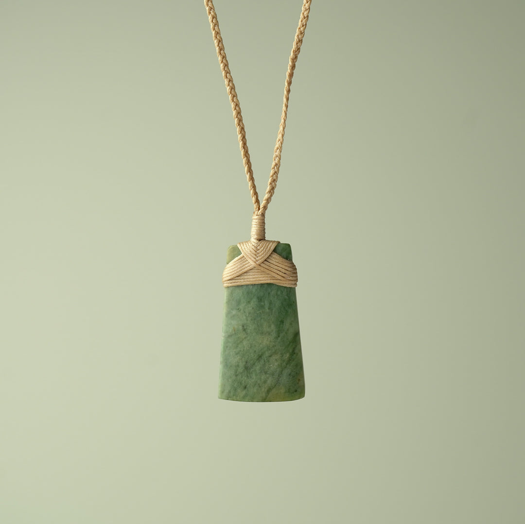 Toki Raukaraka Matte Small Pounamu