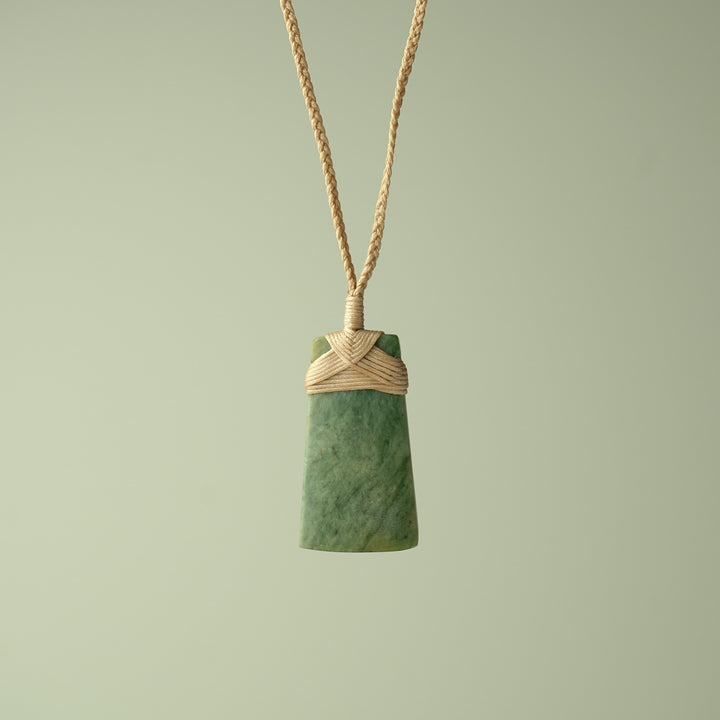 Toki Raukaraka Matte Small Pounamu