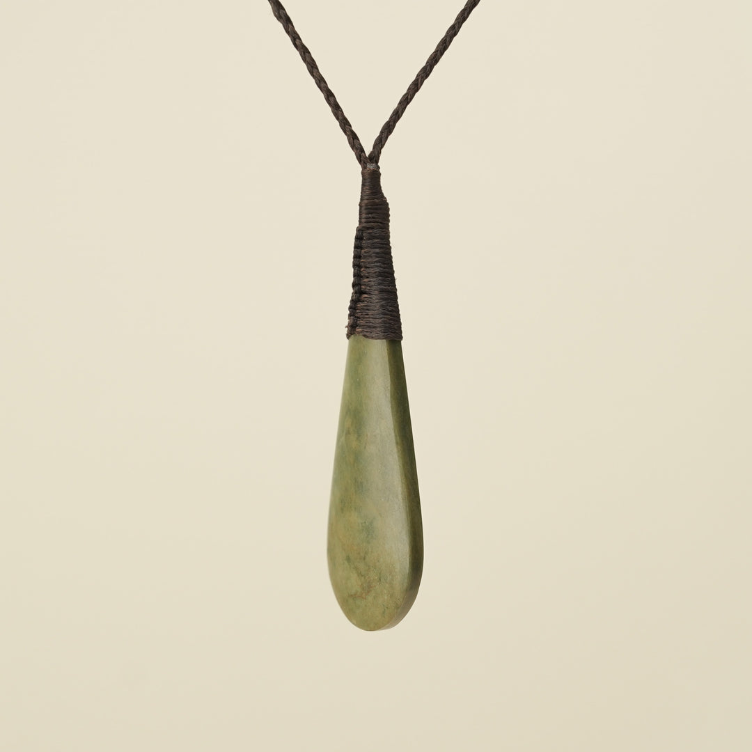 Roimata Teardrop Raukaraka Large Pendant