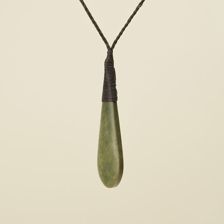 Roimata Teardrop Raukaraka Large Pendant