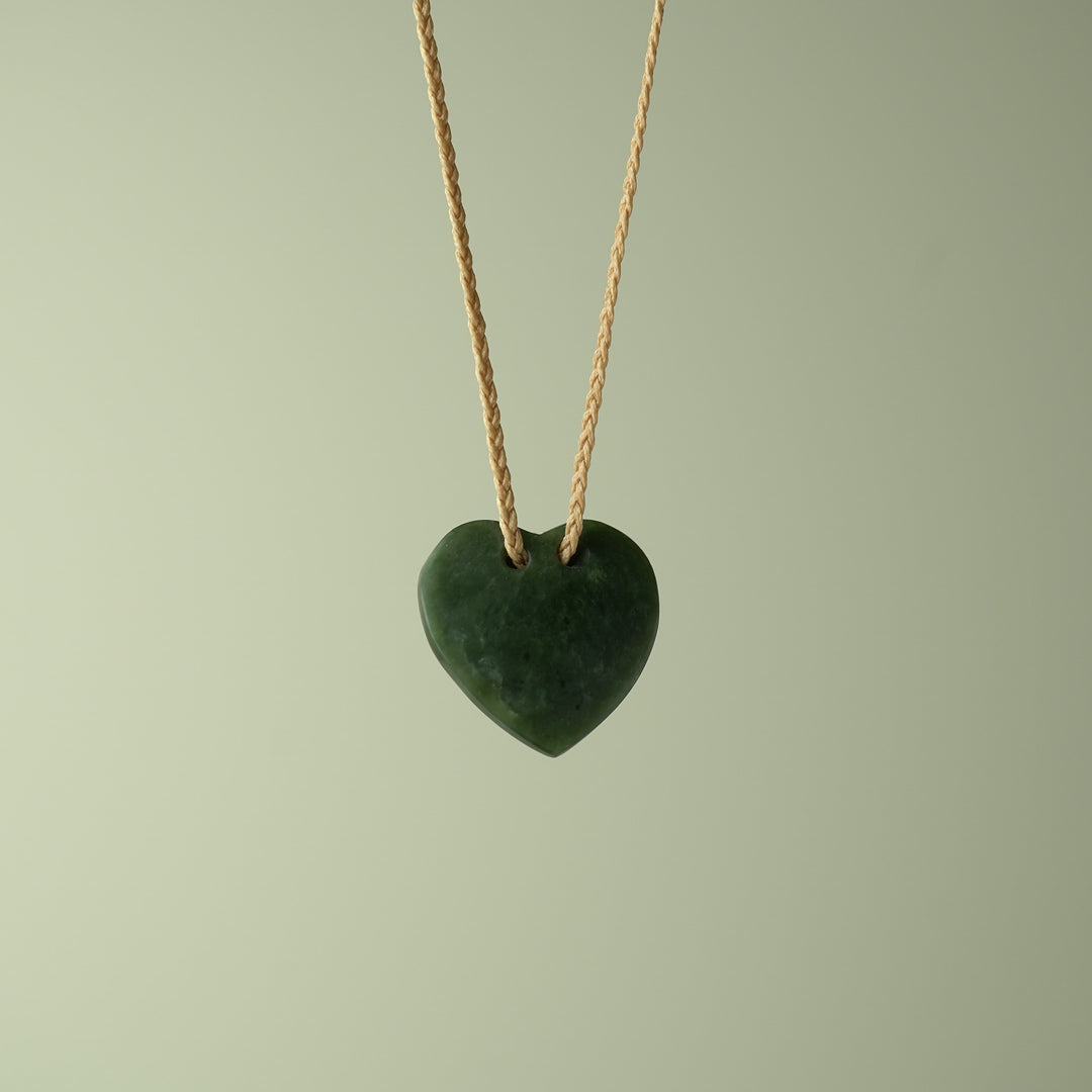 Pounamu Kahurangi Heart Small