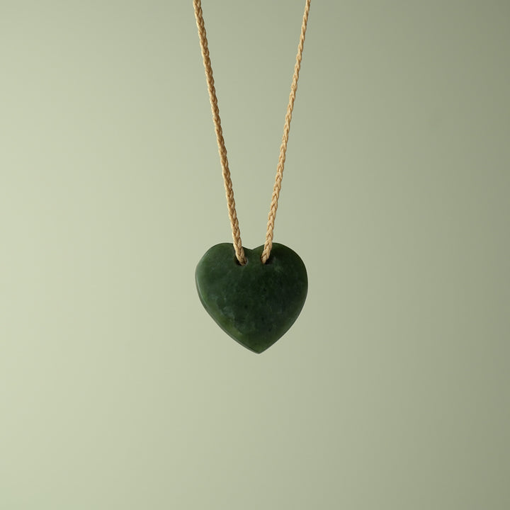 Pounamu Kahurangi Heart Small