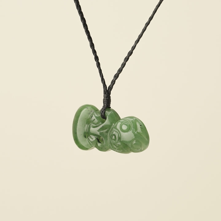 Hei Tiki Kawakawa Small Pendant