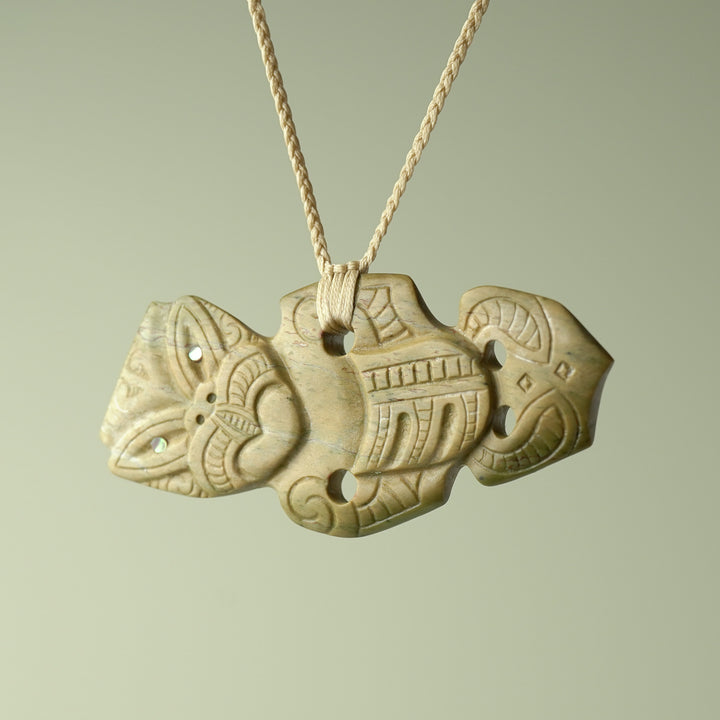 Hei Tiki Pounamu Raukaraka XXL