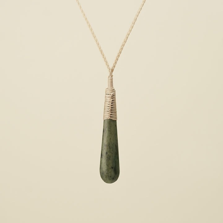 Roimata Teardrop Kawakawa Medium Pendant
