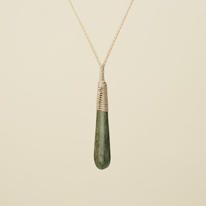 Roimata Teardrop Kawakawa Medium Pendant