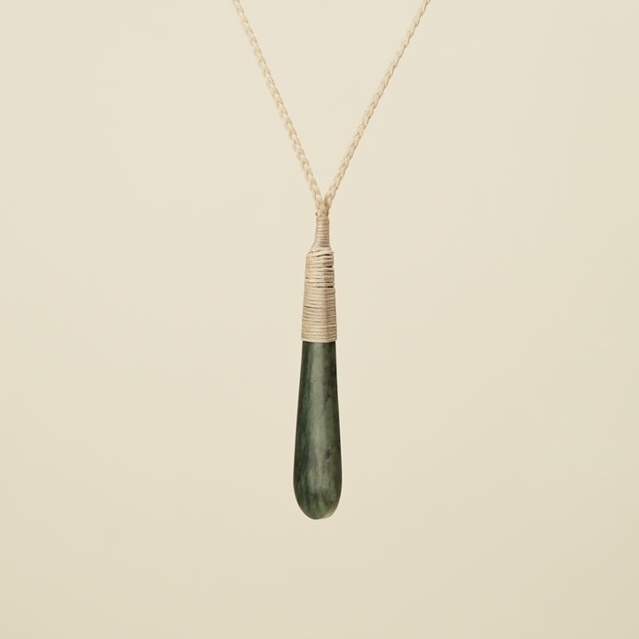 Roimata Teardrop Kawakawa Medium Pendant