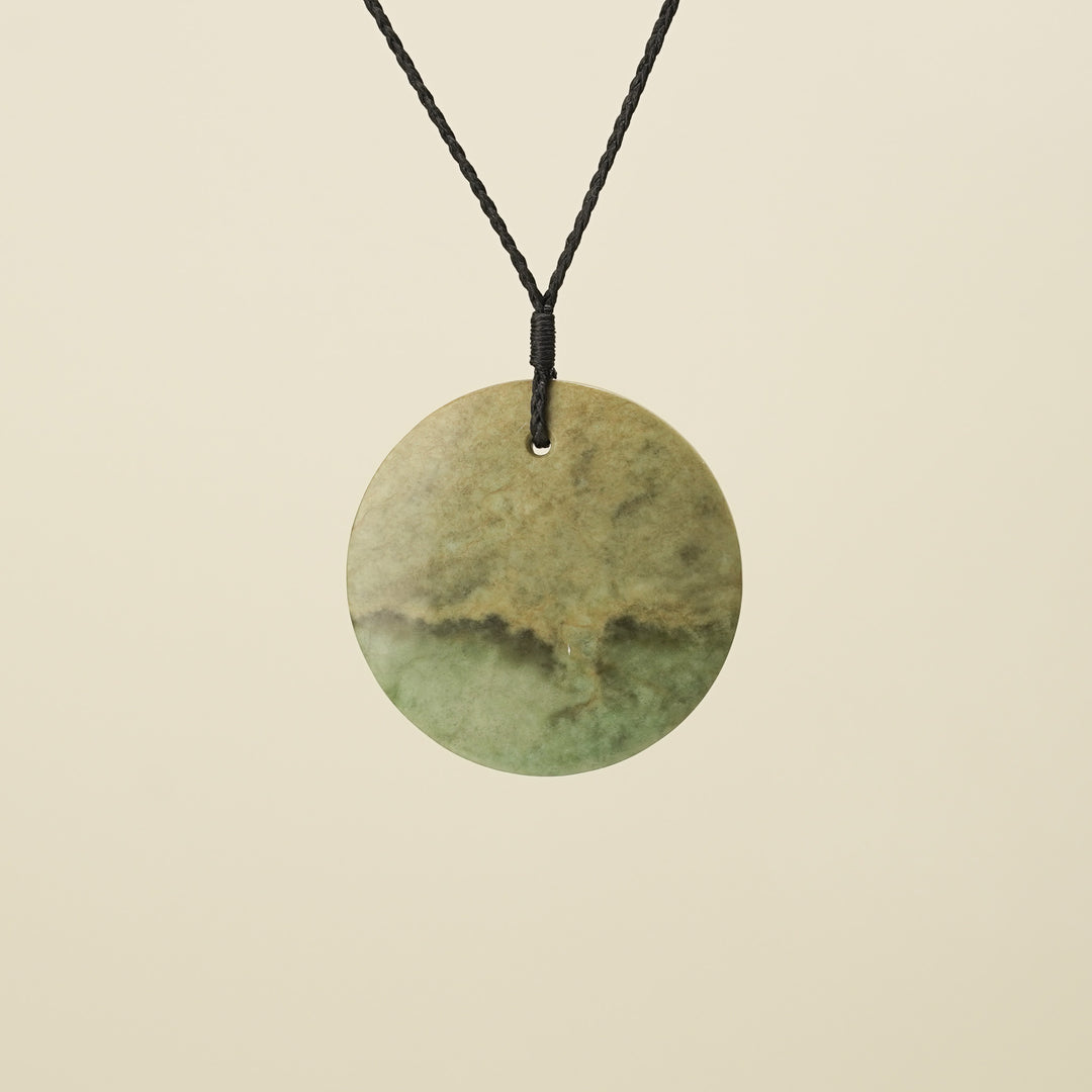 Porowhita Raukaraka Pounamu Large, Black Binding