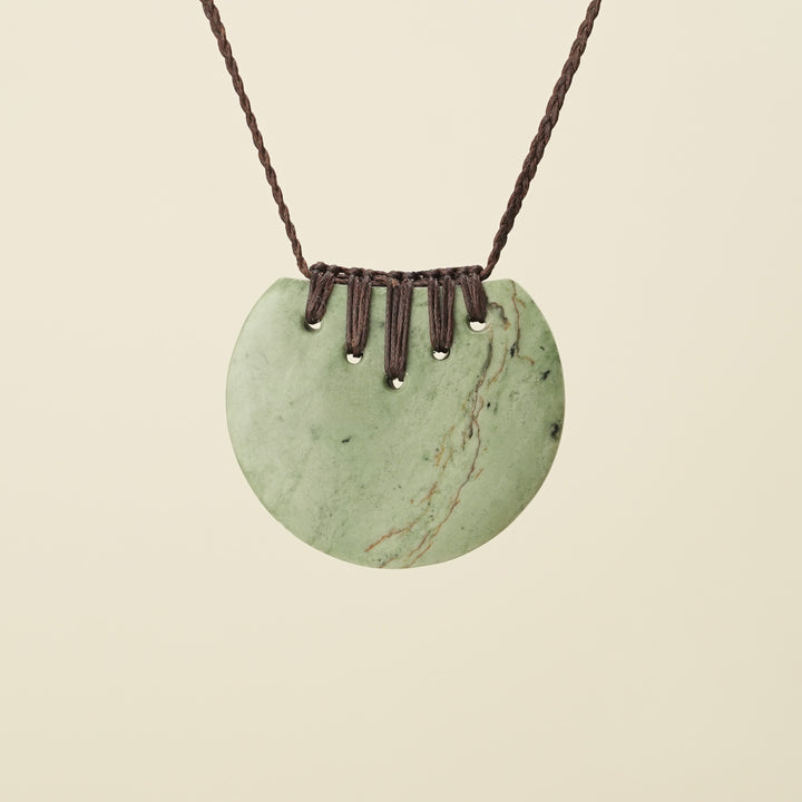 Kōuma Breastplate Kōkopu Pounamu Large Pendant