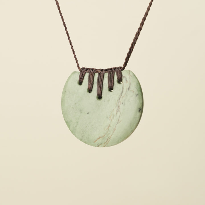 Kōuma Breastplate Kōkopu Pounamu Large Pendant
