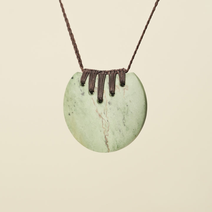 Kōuma Breastplate Kōkopu Pounamu Large Pendant