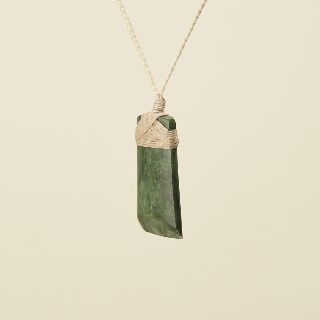 Toki Raukaraka Pounamu Small Pendant