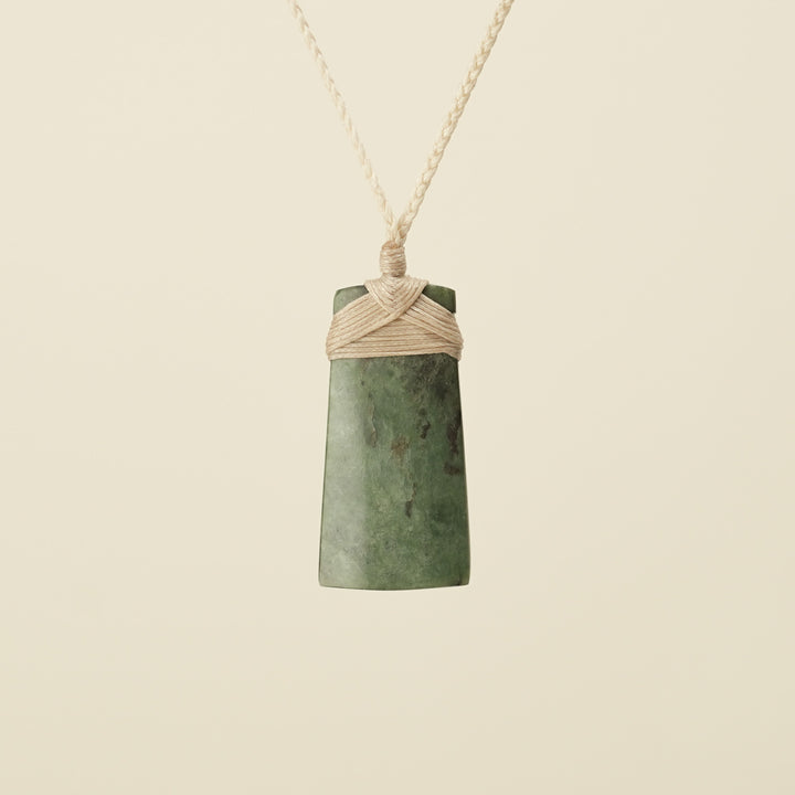 Toki Raukaraka Pounamu Small Pendant