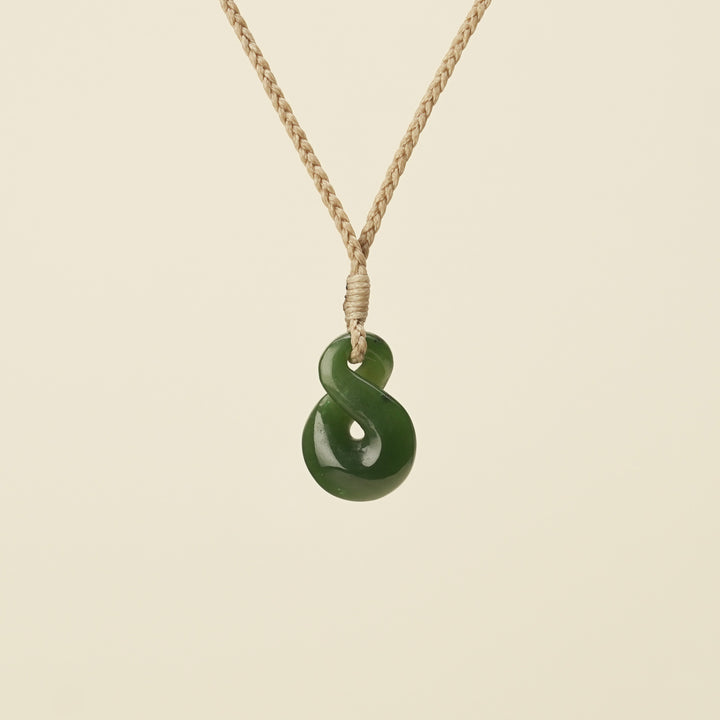 Pikorua Greenstone Small Pendant