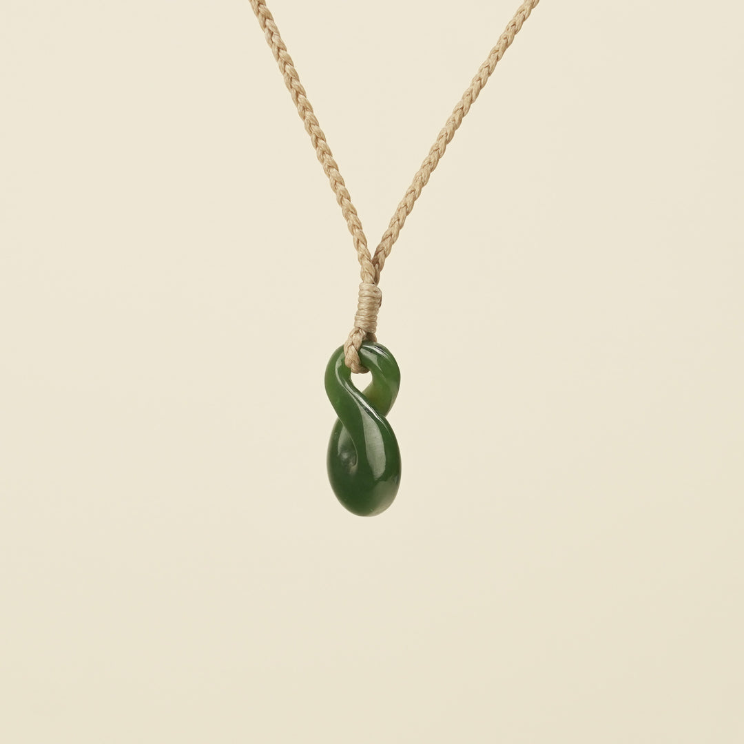 Pikorua Greenstone Small Pendant