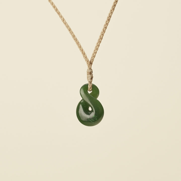 Pikorua Greenstone Small Pendant