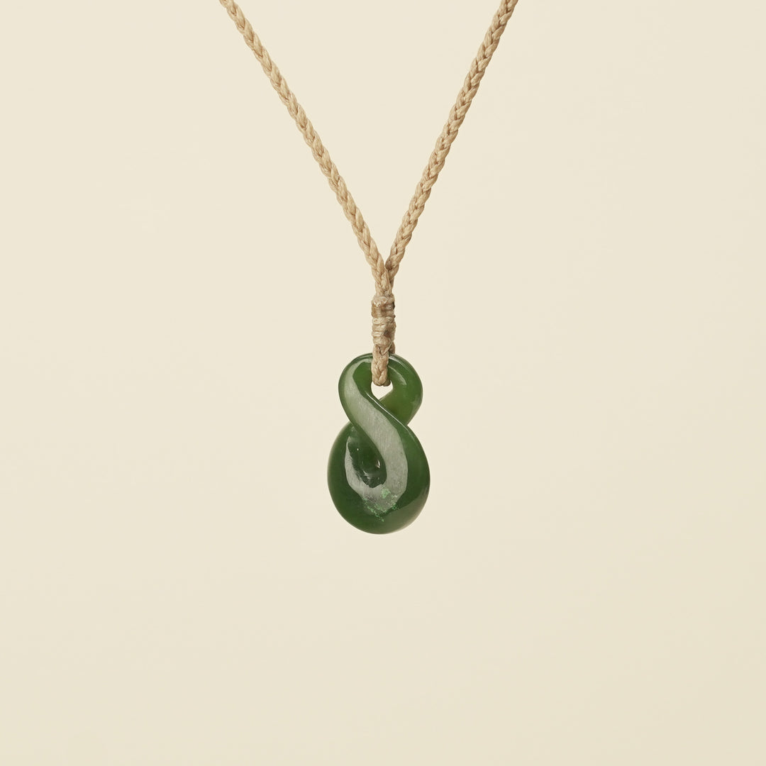 Pikorua Greenstone Small Pendant