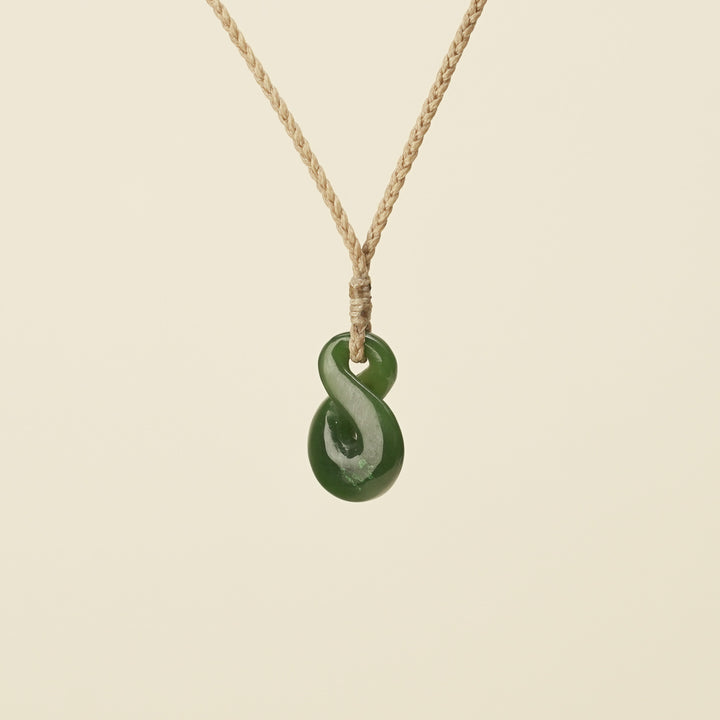 Pikorua Greenstone Small Pendant