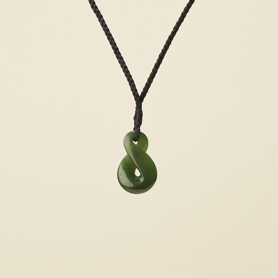 Pikorua Greenstone Small Pendant
