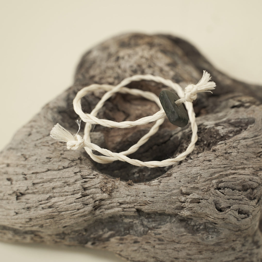 Muka Pito Pounamu Tie — Umbilical Cord Taonga