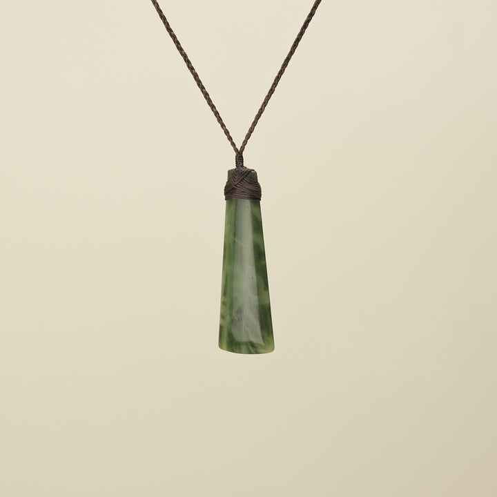 Large Kahurangi Pounamu Toki Pendant