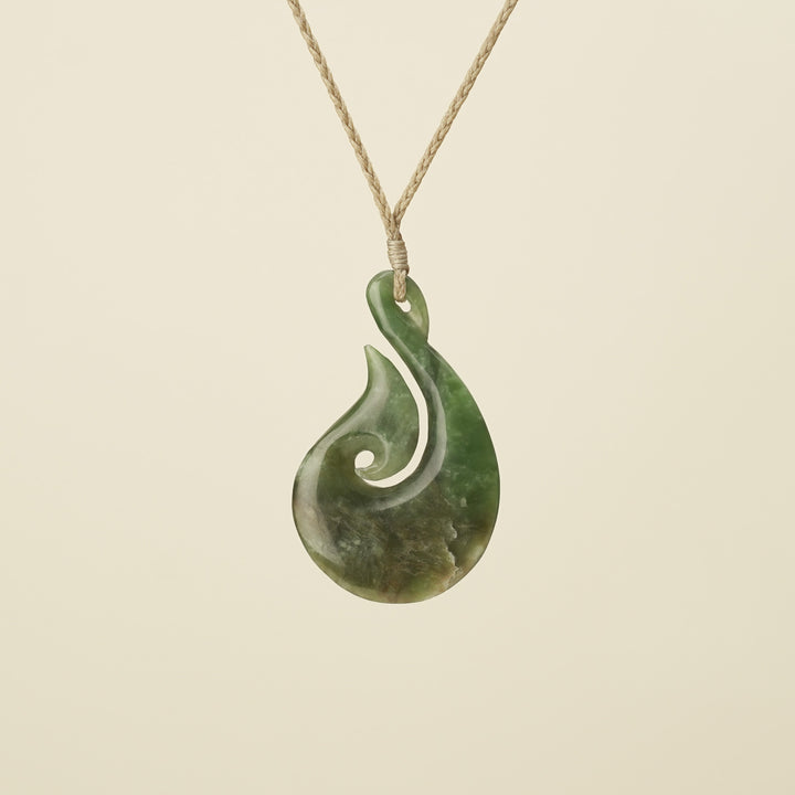 Large Pounamu Hei Matau