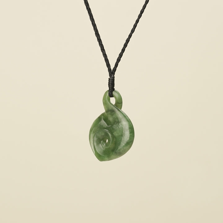 Pikorua Koru – Pounamu Medium Pendant
