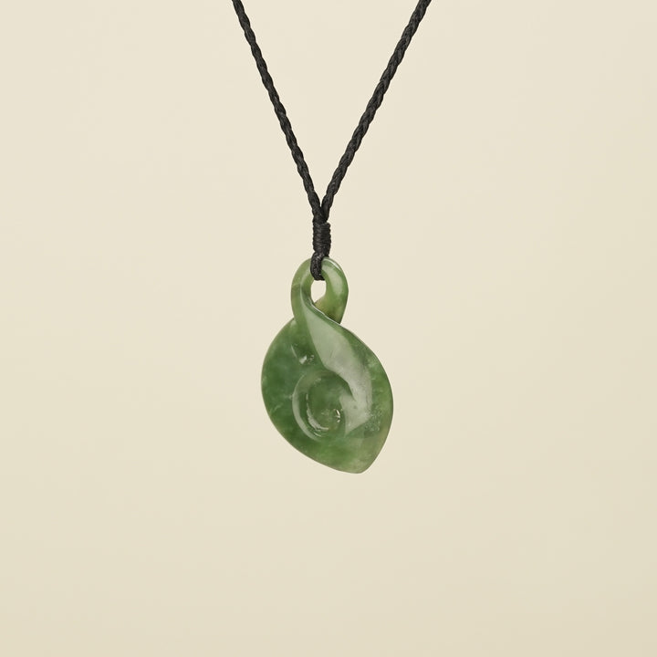 Pikorua Koru – Pounamu Medium Pendant