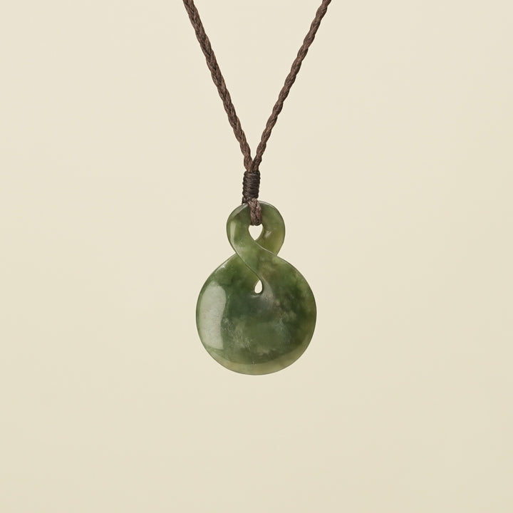 Pikorua Greenstone Small - Pendant