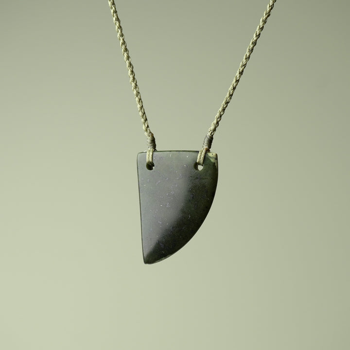 Medium Pounamu Niho Tooth Pendant