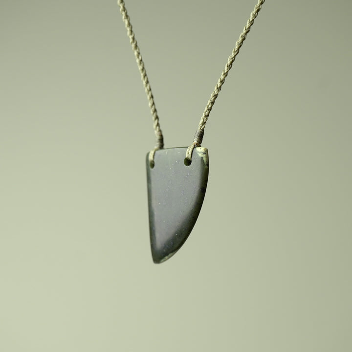 Medium Pounamu Niho Tooth Pendant