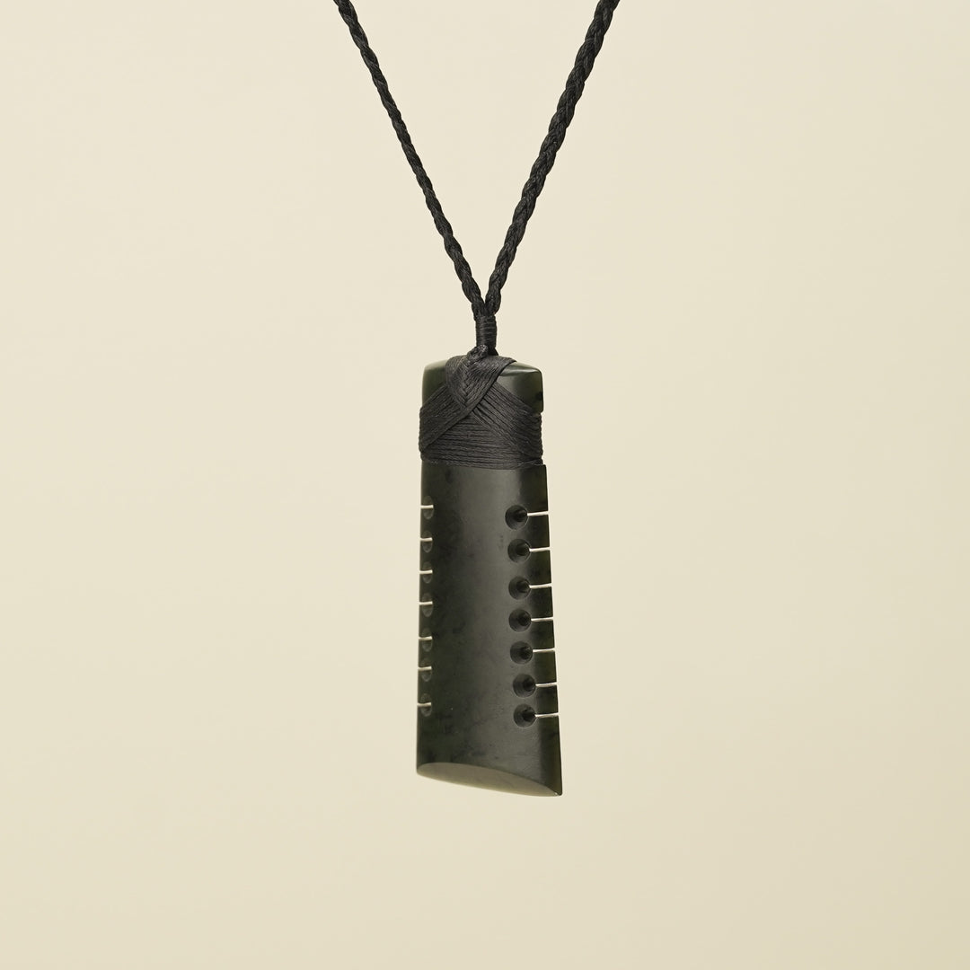 Toki Notched Pounamu Large