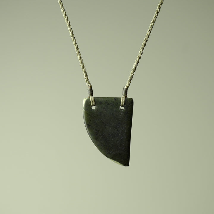 Medium Pounamu Niho Tooth Pendant