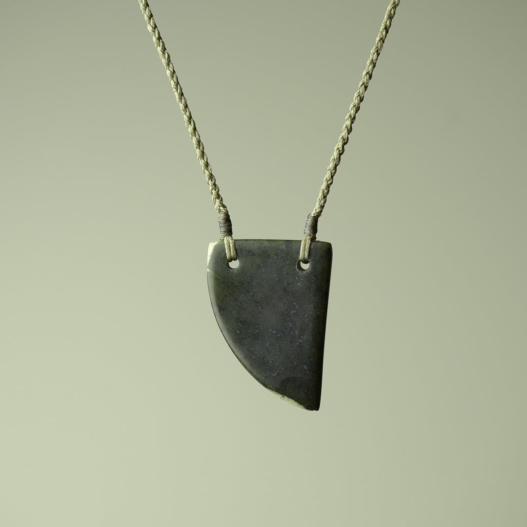 Medium Pounamu Niho Tooth Pendant
