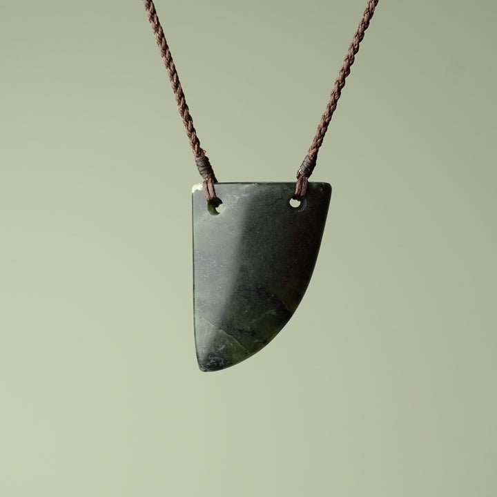 Medium Pounamu Niho Tooth Pendant
