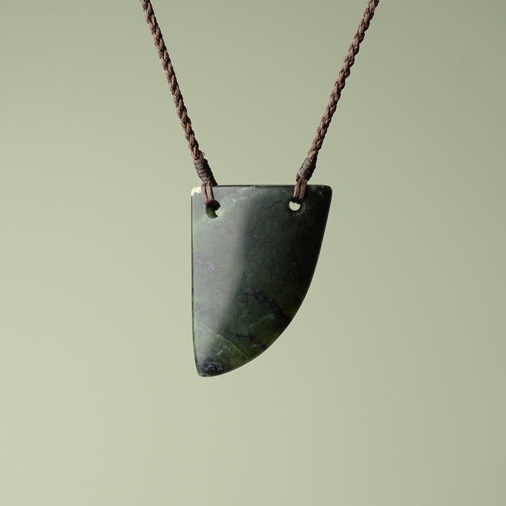 Medium Pounamu Niho Tooth Pendant