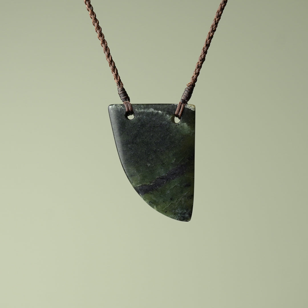 Medium Pounamu Niho Tooth Pendant