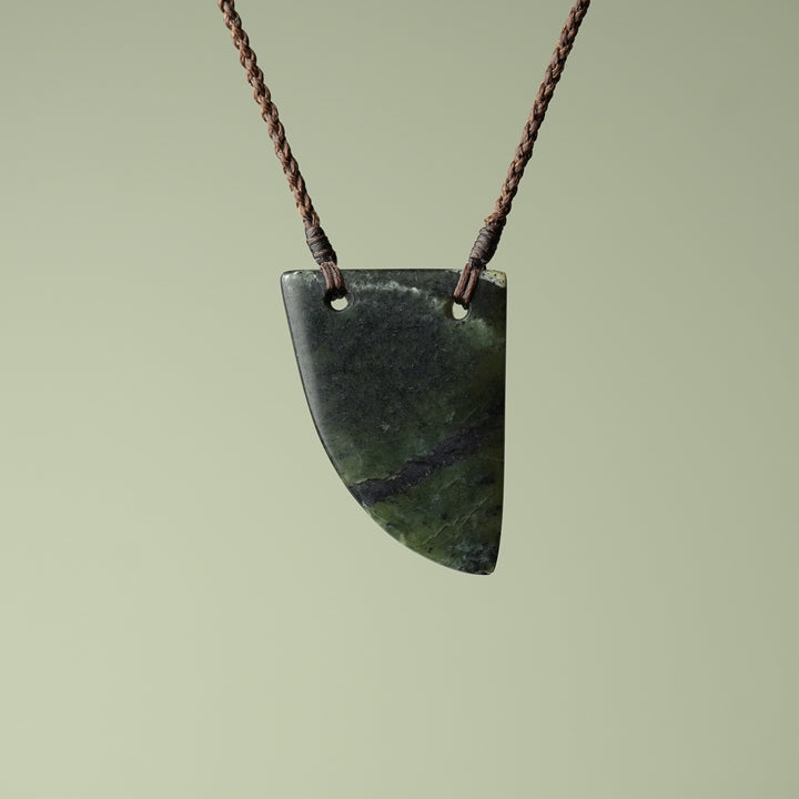 Medium Pounamu Niho Tooth Pendant