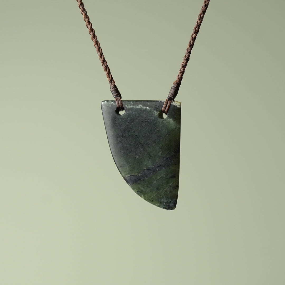 Medium Pounamu Niho Tooth Pendant