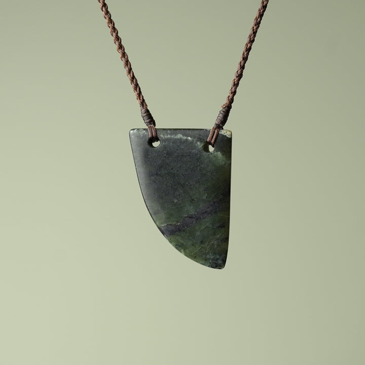Medium Pounamu Niho Tooth Pendant