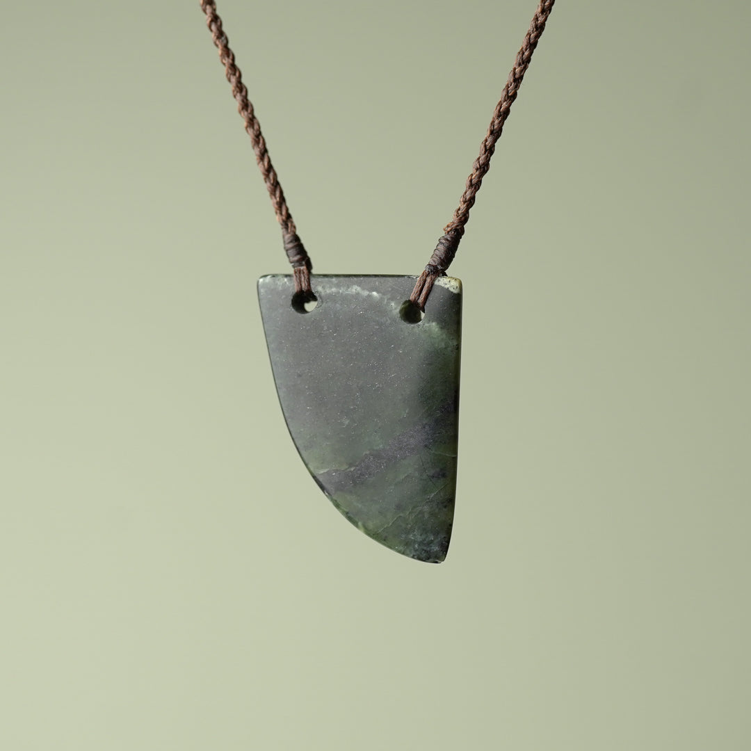 Medium Pounamu Niho Tooth Pendant