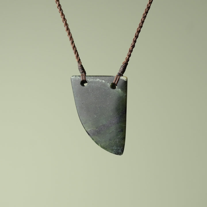 Medium Pounamu Niho Tooth Pendant
