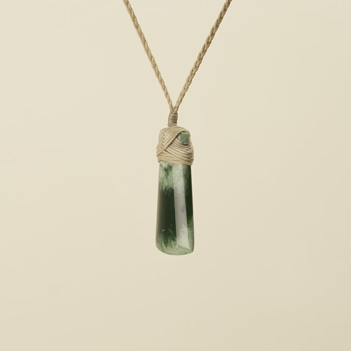 Flower Toki Extra Small Pendant Tan Binding