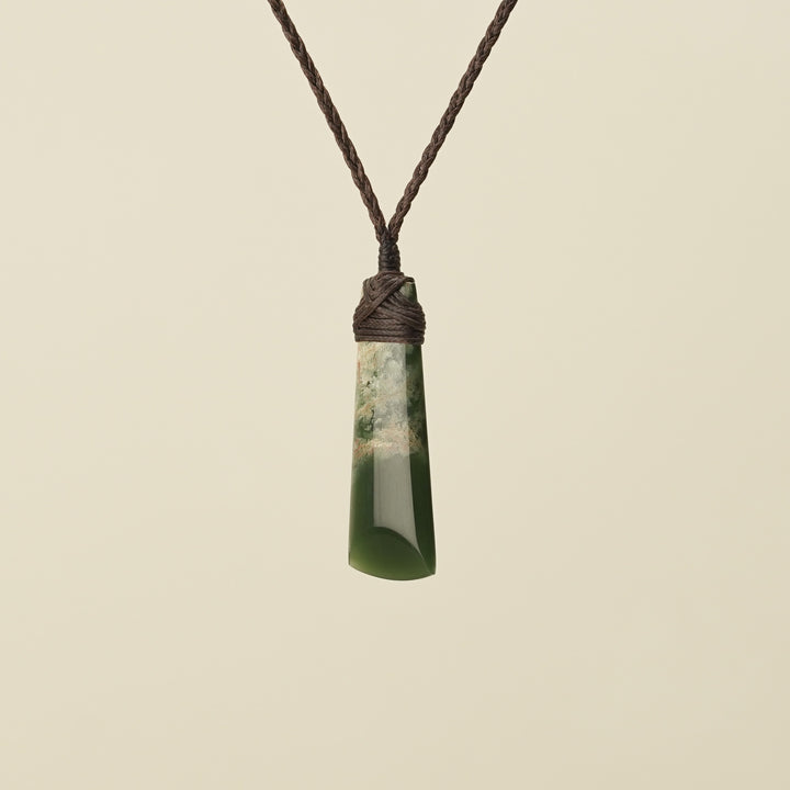 Flower Toki Extra Small Pendant Brown Binding