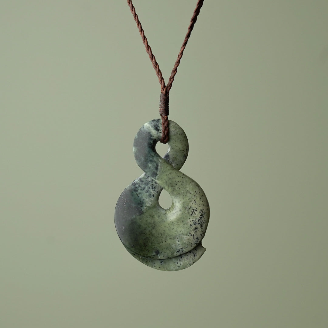 Large Kokopu Pounamu Pikorua