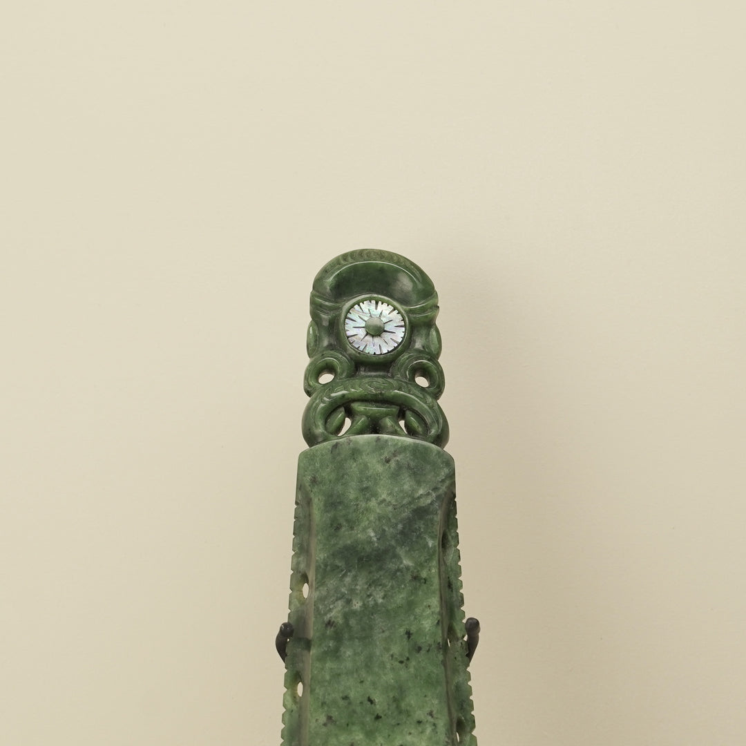 Manaia Toki Pounamu Sculpture