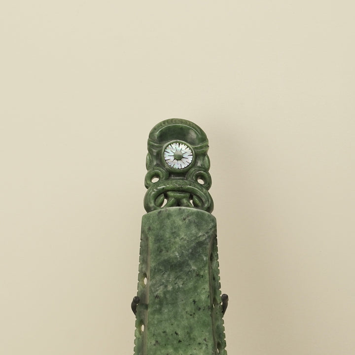 Manaia Toki Pounamu Sculpture