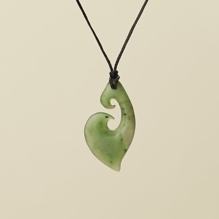 Hei Matau Pendant Matte Medium Kahurangi