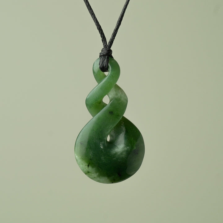 Medium Pounamu Pikorua Pendant