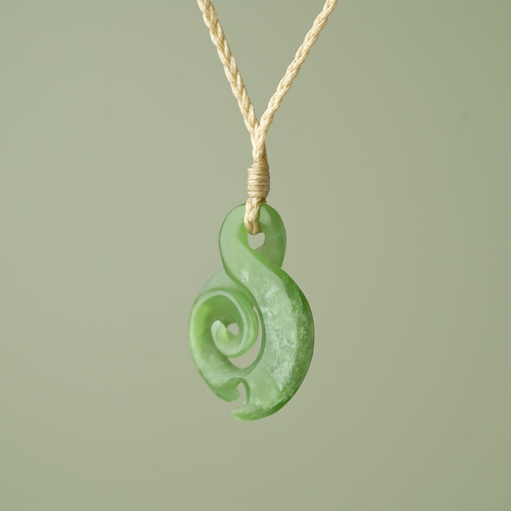 Small Pikorua Koru Pendant